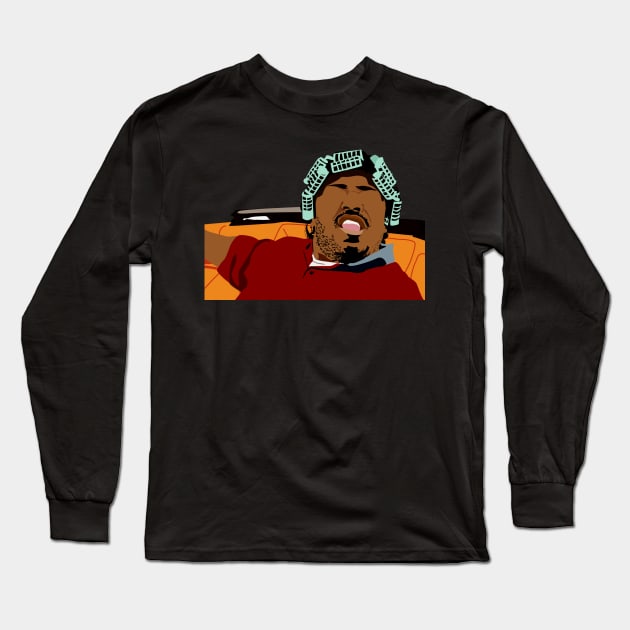 Friday Movie Classic 90s Big worm Long Sleeve T-Shirt by satitue